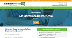 Desktop Screenshot of messageboardblaster.com